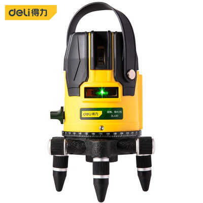 

Deli deli green light level laser 2 line infrared level glare line caster DL4161