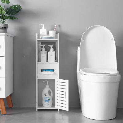 

Bathroom Table Top Toilet Paper Tissue Holder Organizer Magazine Storage Racks