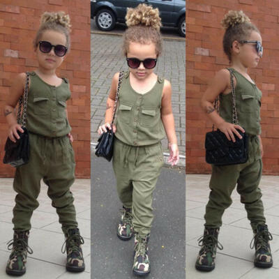 

Fashion Kids Toddler Baby Girl Bodysuit Romper Jumpsuit Outfit Sunsuit Clothes