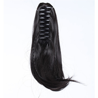 

Adjustable Messy Style Ponytail Hair Extension with Jaw Claw Synthetic Hair-Piece&Braids Ponytail hair