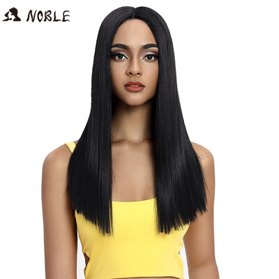 

Noble Synthetic Hair Lace Front Wig 20 Inch long Lace Front Straight Synthetic Wigs for Women Heat Resistant blonde lace Wigs