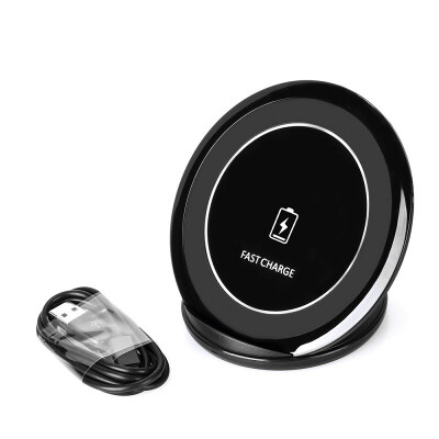 

Fast Charger Wireless Charging Stand Pad for iPhone X 8 8 Plus Samsung S8 S8