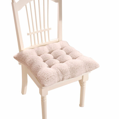 

40cm50cm Seat Cushion Lambswool Thicker Soft Warm Winter for Office Home Chair Square Cushion