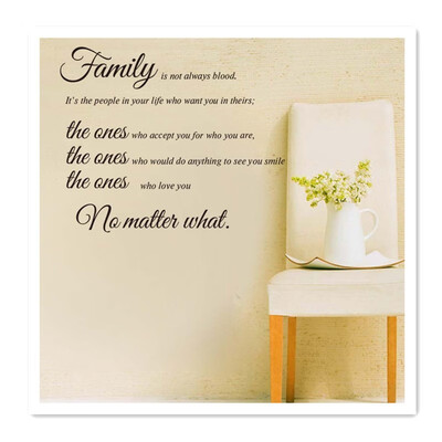

2018 new Lifeisnot English bedroom foreign trade carved handmade wall stickers decorative painting waterproof PVC