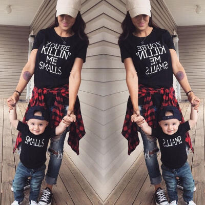 

Couple T-Shirt Men Women Toddler Kids Baby Girl Family Matching Clothes Tee Tops Kid Size S-2XL