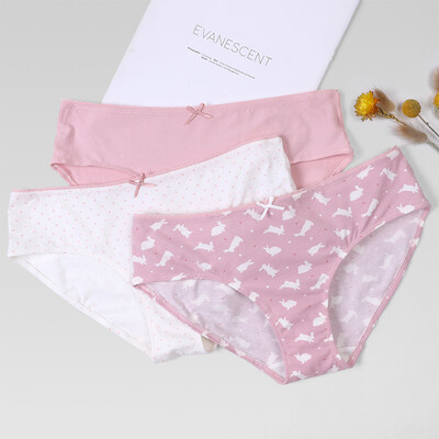 

Scarecrow MEXICAN panties female Lycra cotton Korean cute girl low waist ladies triangle underwear 3 loaded 81834 cute rabbit L