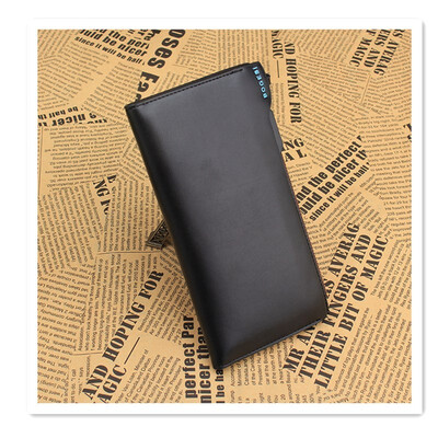 

2018 wallet mens long student high school students cross section Korean version of the personality hipster youth long paragraph creative folding wallet trend