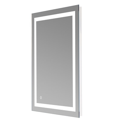 

Anti-fog Lighted LED Frameless Backlit Wall MirrorBathroom Bedroom Mirror