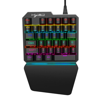 

HXSJ J100 One-hand Gaming Mechanical Keyboard