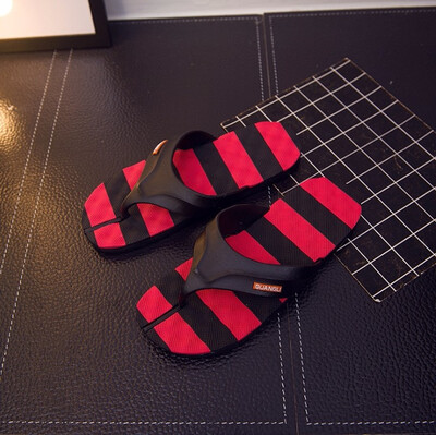 

Mens fashion slippers slip trend casual flip-flops clip feet Joker Korean sandals slippers men