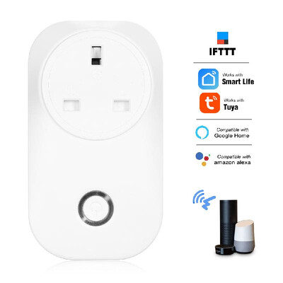

Smart Power Plug Smart Home Socket Voice Control Compatible with Amazon Echo & for Google Home IFTTT Tmall Elf Timing Function App