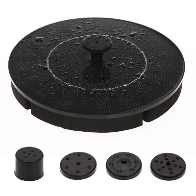 

Solar Birdbath Fountain Pump 24W Outdoor Floating Water Fountain Panel Kit for Bird Bath Small Pond Garden Patio&Lawn