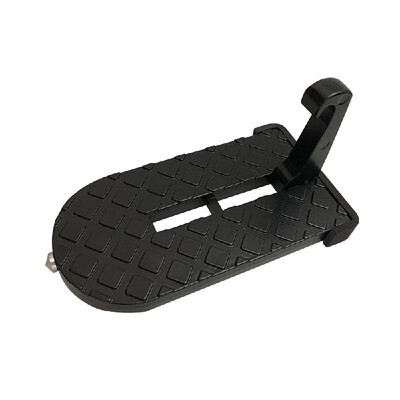 

Folding Car Door Latch Hook Step Mini U Shape Doorstep Hooks Folding Foot Pedal Ladder with Safety Hammer for Jeep SUV Car Truck R