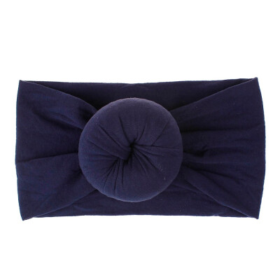 

SUNSIOM Baby Flower Wide Nylon Headband Head wraps Elastic Kids Turban Hair Accessories