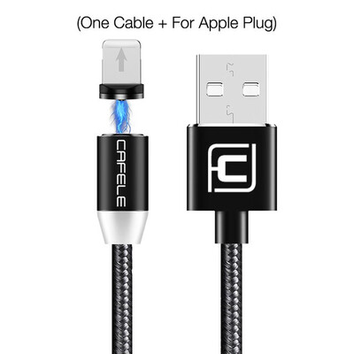 

100cm200cm LED Magnetic USB Cable Magnet Plug USB C Cable Micro USB Cable USB Cable for iPhone X 8 7 6 Plus 5S SE