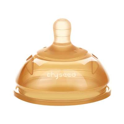 

Shixi baby simulation weaned pacifier 7-10 months wide caliber newborn baby bottle tired milk super soft silicone nipple TN23