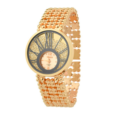 

RM Women Diamond Bracelet Watch Analog Quartz Movement Wrist Watch