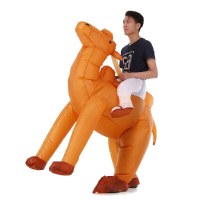 

Adults Camel Inflatable Costume Props Blow Up Inflatable Fancy Dress for Halloween Cosplay Party Stage Performance