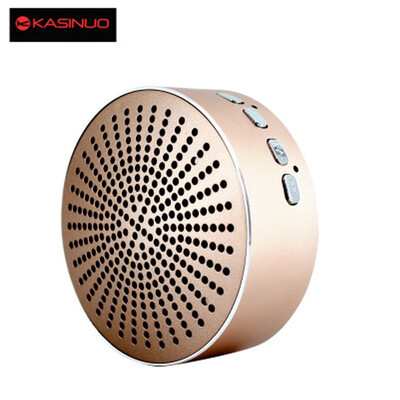 

KASINUO Sliver LED Outdoor Sport Bluetooth Speaker Portable Home Audio Digital Music Speakers