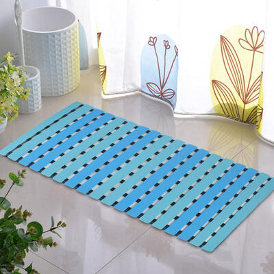 

Greensen Anti-Skid Bathtub Mat Shower Floor Mats with Drain Hole Foot Pad 4063cm