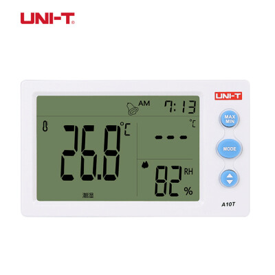 

UNI-T A12T Digital LCD Thermometer Hygrometer temperature Humidity Meter Alarm Clock Weather Station Indoor Outdoor instrument