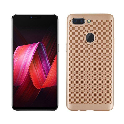 

Goowiiz Phone Case For Oppo R15R15 DreamF7A3A5A83A1 Full Protection Slim Hard PC Breathable Grid Back Cover