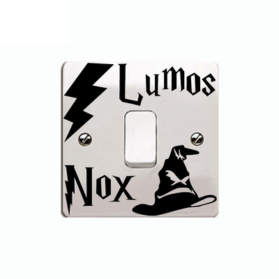 

Movie Switch Sticker Lumos Nox Vinyl Wall Stickers for Kids Room Home Decor