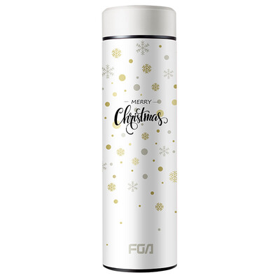 

Fuguang impression 304 stainless steel vacuum flask insulation pot cylinder gift box tea cup men&women fashion straight body vacuum water cup 500ML white DCZ181004-500
