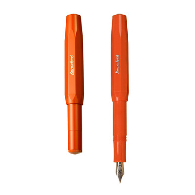 

Kaweco SKYLINE Sport fox red classic sports pen signature calligraphy handwritten boys&girls pen F 07mm Germany imports