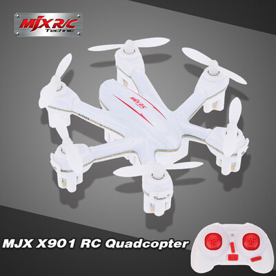 

MJX X800 24G 6Axis One Key 3D Roll Gravity Sensor RC Hexacopter White 2015 5R3T