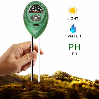 

Outdoor 3 in 1 Soil Tester Moisture Meter Light&PH acidity Tester Plant Tester