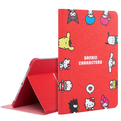 

Hello Kitty Apple iPad Pro11 inch protective cover support pencil magnetic charging pen 2018 version of the full screen cartoon dormant shatter-resistant shell happy surround red