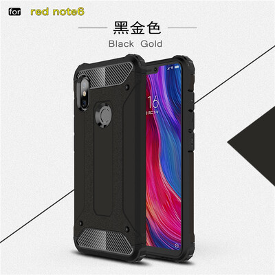 

Goowiiz Phone Case For Xiaomi Redmi Note 6Note 6 Pro King Kong Armor Fashion Bumper PC TPU Prevent falling