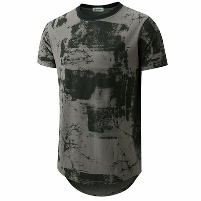 

Mens Slim Fit O Neck Short Sleeve Muscle Tee Shirts Casual T-shirt Top Blouse