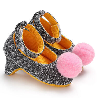 

Newborn Baby Girl Shoes High Heels for Photo Princess Toddler Bowknot Crib Shoes
