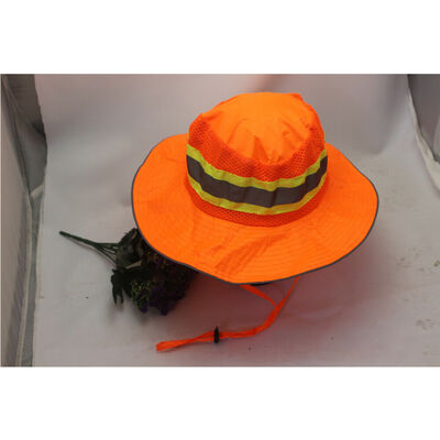 

Hi Vis Reflective Safety Working Breathable Waterproof Baseball Hat Bucket Cap