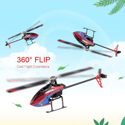 

WLtoys XK K130 RC Helicopter 24G 6CH Brushless 3D6G Flybarless Compatible with FUTABA -FHSS Stunt Helicopter Toy with 3 Batterie