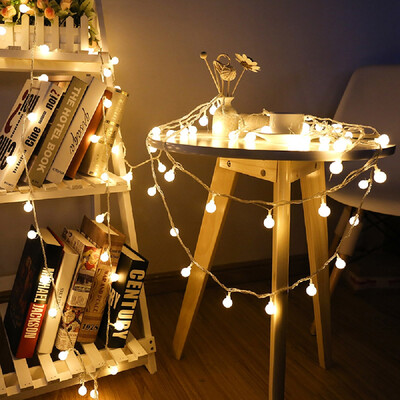 

YEDUO 15M 10 LED Ball String Lights Waterproof For Christmas Tree Home Indoor