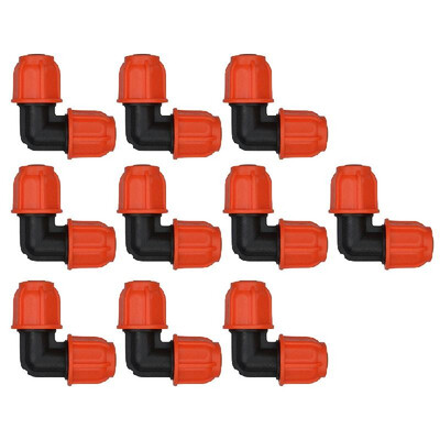 

10 Pieces Irrigation Fittings Kit 912mm Garden Hose Quick Connectors for Rain Bird Compatible Drip or Sprinkler Irrigation System