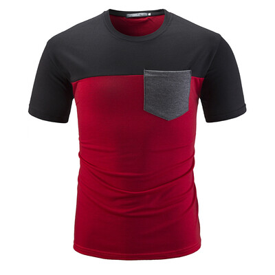 

New Pocket Short Sleeve Men\s T-shirt