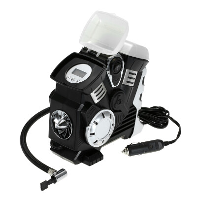 

Air Compressor DC 12V Portable Pump Tire Inflator with Pressure Gauge up to 150PSI for Car Bicycle SUV Boat