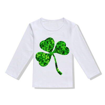 

Toddler Baby Girls Boys StPatricks Day T Shirt Irish National Day Tops Blouse