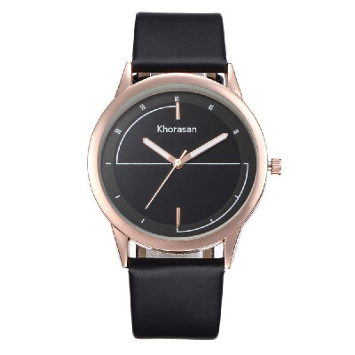 

Women Simple PU Leather Band Watch Simple Casual Alloy Case Quartz Wrist Watch