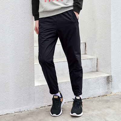 

Jordan mens woven sweatpants mens trousers close mouth small feet mens pants XYK4383331 black S