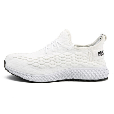 

Cold sticky new scales coconut shoes high elastic flying woven casual shoes