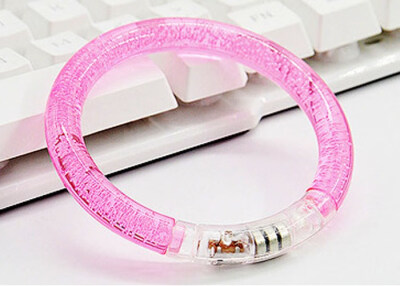 

FUNNYBUNNY Colorful LED Flash Bracelet Multicolor Bracelet Parties Weddings Birthdays Bracelet 6 bright colors