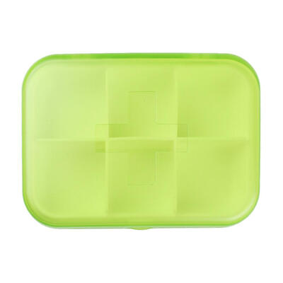 

Portable Mini 6 Grids Pill Box Medicine Tablet Dispenser Pill Case Splitter