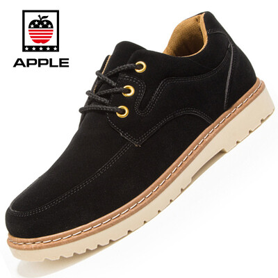 

Apple APPLE casual shoes mens sports low to help Korean version of the tooling wear breathable wear Martin boots G102 black 43