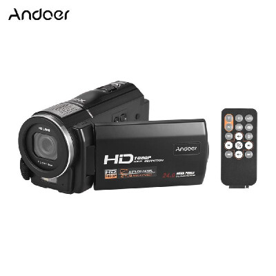 

Andoer HDV-F5 1080P Full HD Digital Video Camera DV Recorder Camcorder 24MP 16X Digital Zoom 30 Inch Rotatable LCD Touchscreen An