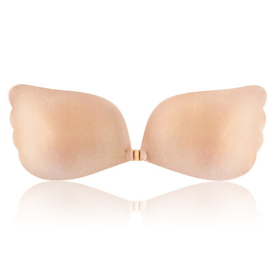

Ogilvy Philippine silicone invisible bra stickers gathered breathable wedding nipples no trace beauty back small bra underwear tube top sexy skin D cup